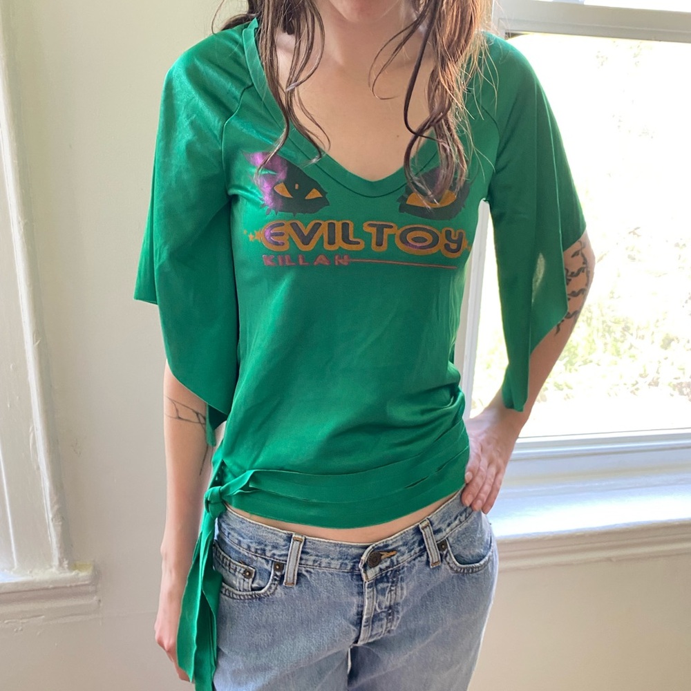 Green Women's Top